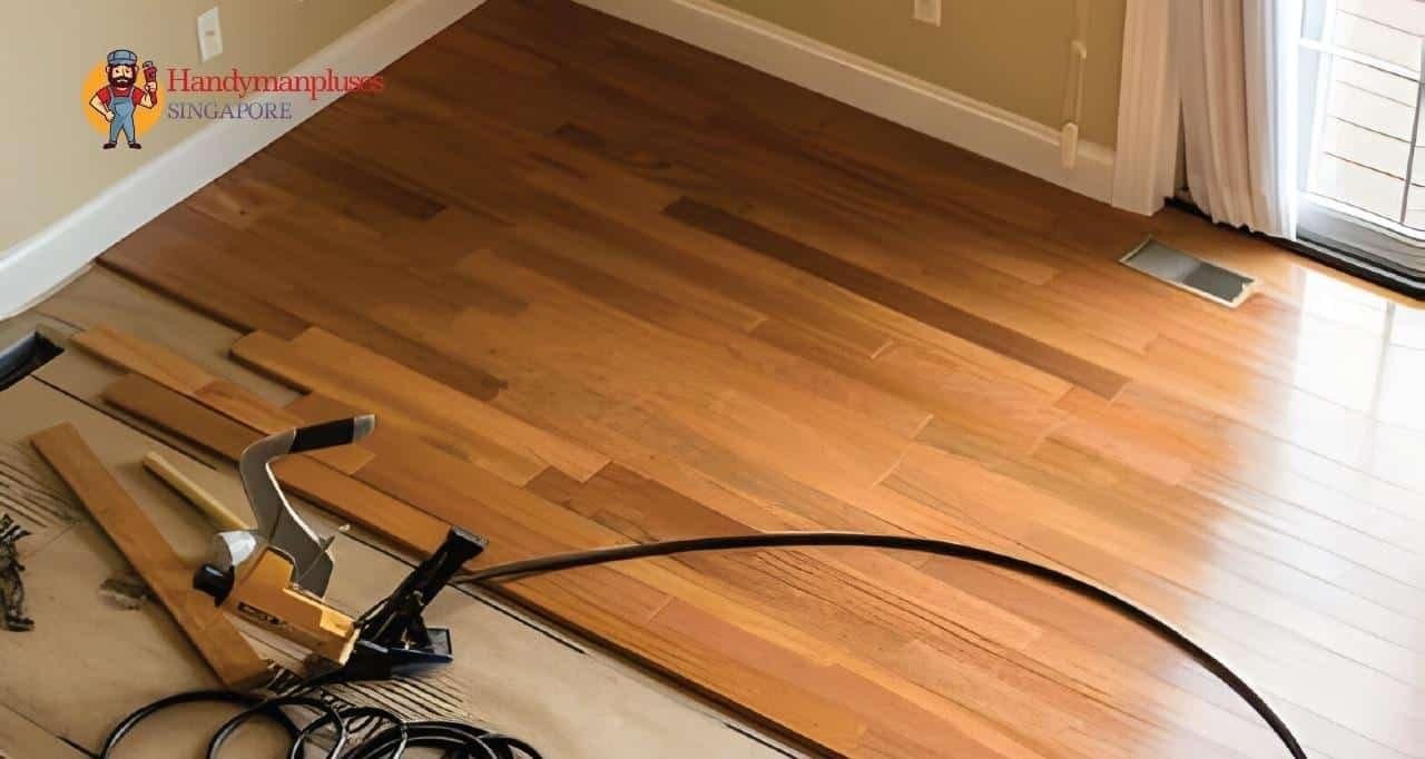 Flooring installation in Singapore